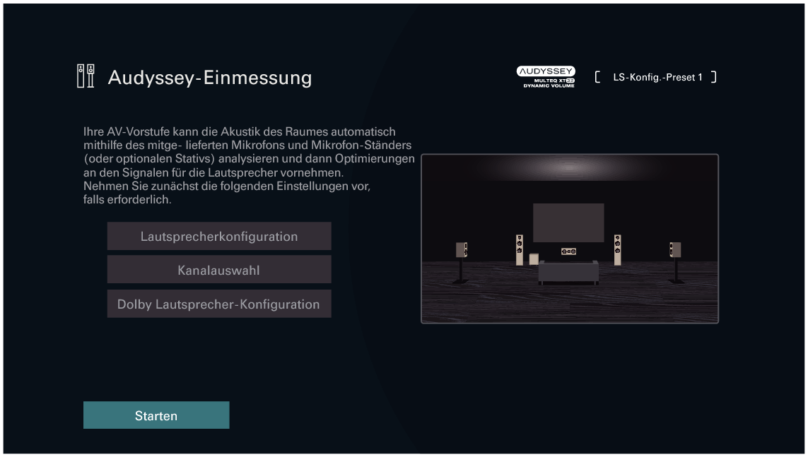 GUI AudysseySetup3 AV10